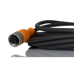 1 pcs - Lumberg Automation Straight Male 3 way M12 to Straight Female 5 way M12 Sensor Actuator Cable, 5m