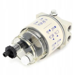 Fuel filter water separator assembly with mounting