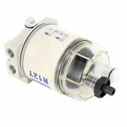 Fuel filter water separator assembly with mounting