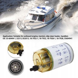 Fuel and water separator s3213 18 7928 filter