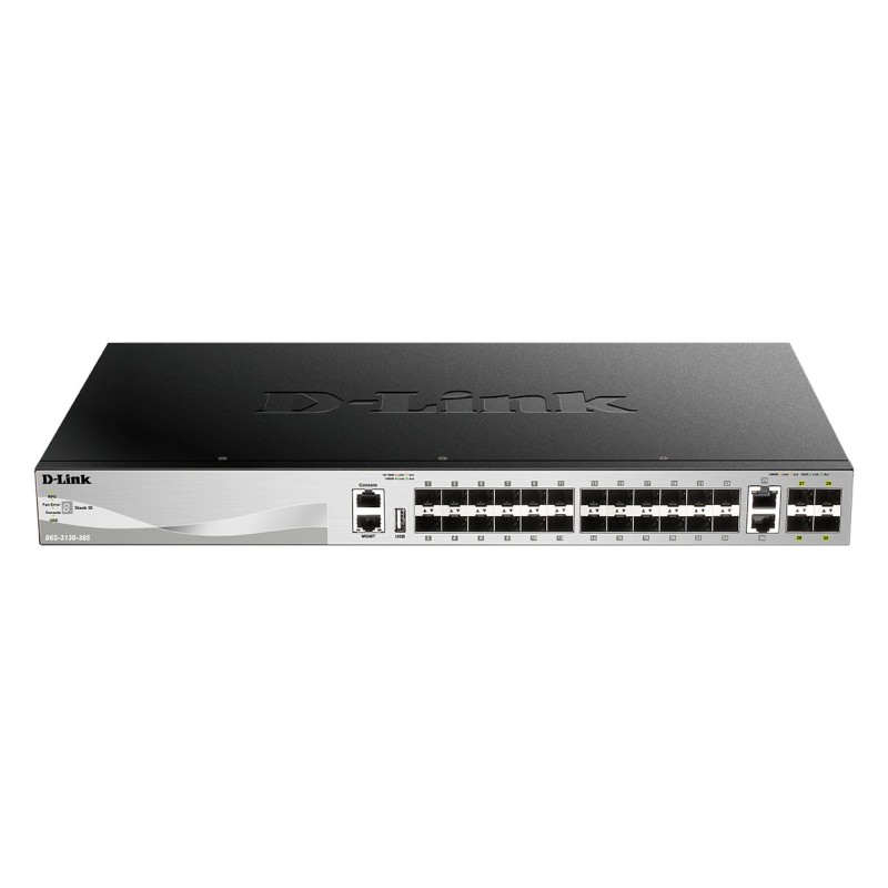 1 pcs - D-Link Managed Switch 30 Port Network Switch, EU