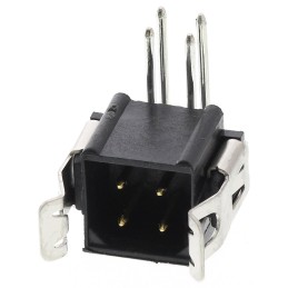 32 pcs - HARWIN Datamate J-Tek Series Right Angle Through Hole PCB Header, 4 Contact(s), 2.0mm Pitch, 2 Row(s), Shrouded