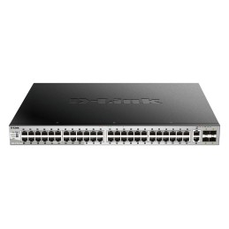 1 pcs - D-Link Wifi Router, Managed Switch 54 Port Network Switch With PoE EU