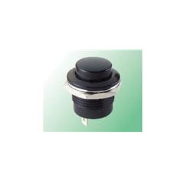 1 pcs : R13-507A-05-BB - Pushbutton Switches SPST OFF-(ON) BLACK