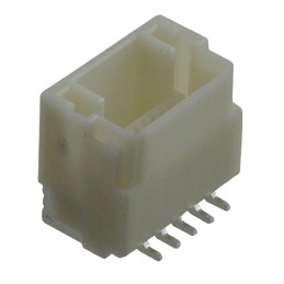 10 pcs - JST NSH Series Straight Surface Mount PCB Header, 5 Contact(s), 1.0mm Pitch, 1 Row(s), Shrouded