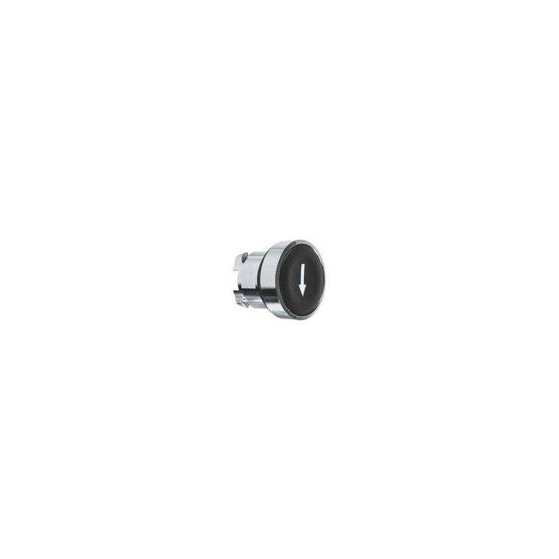 1 pcs : ZB4BA335 - Switch Actuators FLUSH BLACK WITH WHITE UP ARROW MRKNG