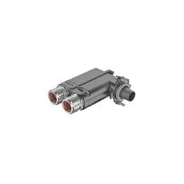 1 pcs : 10402912129 - Heavy Duty Power Connectors HPTC 1400 Cable side for 2x240mm2, 2xM40 (26.5-32mm OD) IP65/67