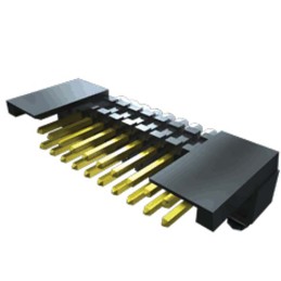 32 pcs - Samtec FSH Series Right Angle PCB Header, 10 Contact(s), 1.27mm Pitch, 1 Row(s), Shrouded