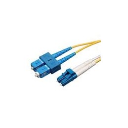 1 pcs : N366-02M - Fibre Optic Cable Assemblies DUPLEX SNGLIMODE 6' PVC 8.3/125 LC/SC