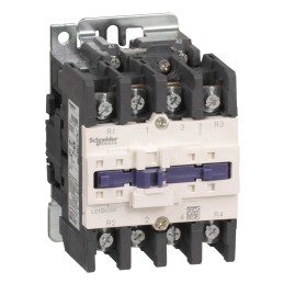 1 pcs - Schneider Electric Contactor, 230 V ac Coil, 4-Pole, 125 A, 2NO + 2NC