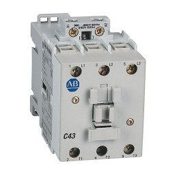 1 pcs - Rockwell Automation 100-C Series Contactor, 24 V dc Coil, 3-Pole, 43 A, 34 kW, 3NO, 690 V ac