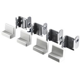 4 pcs - Rittal AX Series Steel Wall Mounting Bracket for Use with AX, KX