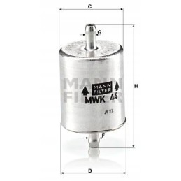 Fuel filter mwk 44 mann filter