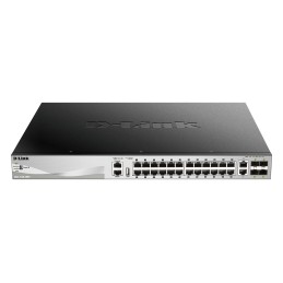 1 pcs - D-Link DGS-3130-30PS, Managed Switch 30 Port Network Switch With PoE UK