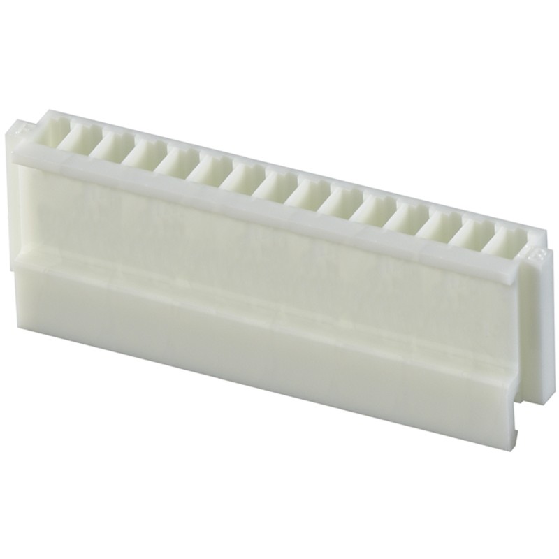 10 pcs - JST, NH Female Connector Housing, 2.5mm Pitch, 15 Way, 1 Row