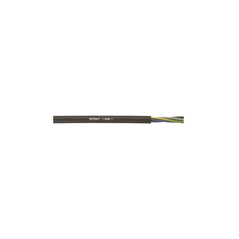 1 Reel of 100 M - Lapp 2 Core Power Cable, 2.5 mm², 100m, Black Rubber Sheath, Power, 26 A, 450/750 V
