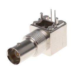 35 pcs - TE Connectivity, jack PCB Mount BNC Connector, 50Ω, Through Hole Termination, Right Angle Body