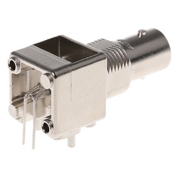 35 pcs - TE Connectivity, jack PCB Mount BNC Connector, 50Ω, Through Hole Termination, Right Angle Body