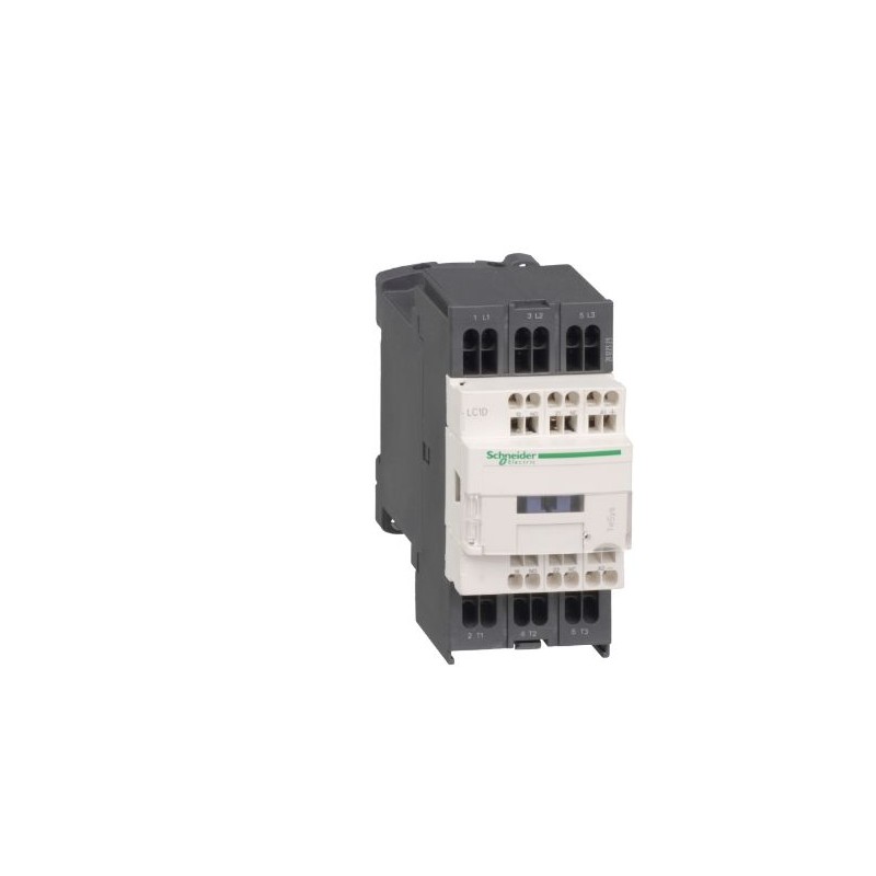 1 pcs - Schneider Electric Contactor, 110 V Coil, 3-Pole, 32 A, 7.5 kW, 3NO