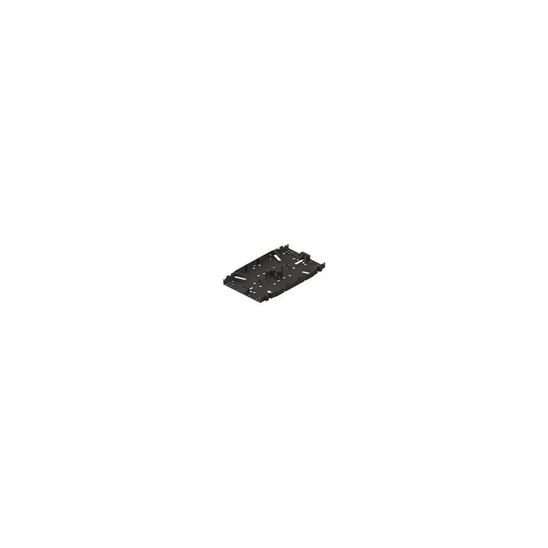 1 pcs : OFST-1-P - Cable Mounting & Accessories Fiber Splic Tray,Plain,Black, Fiber Splic Tray,Plain,Black