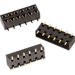 1 pcs - Wurth Elektronik WR-PHD Series Bottom Entry PCB Socket, 22-Contact, 2-Row, 2.54mm Pitch