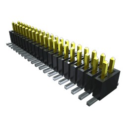 35 pcs - Samtec FTSH Series Straight Surface Mount Pin Header, 26 Contact(s), 1.27mm Pitch, 2 Row(s), Unshrouded