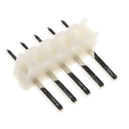 10 pcs - JST NH Series Straight Through Hole Pin Header, 5 Contact(s), 2.5mm Pitch, 1 Row(s), Unshrouded