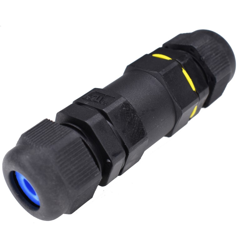 1 pcs - Amphenol Industrial Circular Connector, 3 Contacts, Cable Mount, Socket, Female, IP68, SC Series