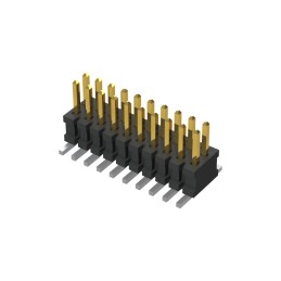 1 pcs - Samtec FTSH Series Straight Surface Mount Pin Header, 20 Contact(s), 1.27mm Pitch, 2 Row(s), Unshrouded