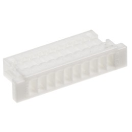 10 pcs - JST, SH 10 Way PBT Crimp Terminal Housing, White