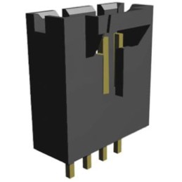 35 pcs - TE Connectivity AMPMODU MTE Series Straight Through Hole PCB Header, 5 Contact(s), 2.54mm Pitch, 1 Row(s), Shrouded