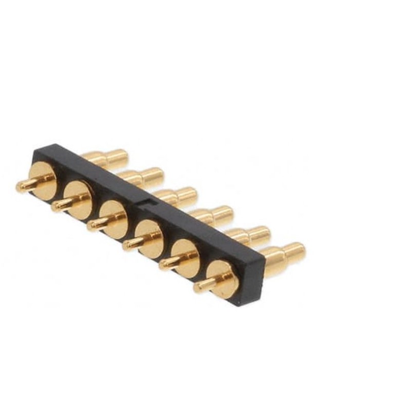 1 pcs - RS PRO Straight Through Hole PCB Connector, 6 Contact(s), 2.54mm Pitch, 1 Row(s), Unshrouded
