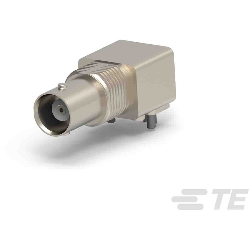 35 pcs - TE Connectivity, jack Through Hole BNC Connector, 50Ω, Solder Termination, Right Angle Body