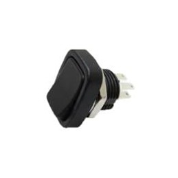 1 pcs : R13-213A-03-BB - Rocker Switches SPST OFF-ON BLACK