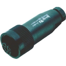 1 pcs - binder Circular Connector, 7 Contacts, Cable Mount, Socket, Female, IP67, 693 Series