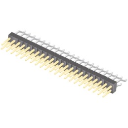 1 pcs - Samtec TSM Series Right Angle Surface Mount Pin Header, 44 Contact(s), 2.54mm Pitch, 2 Row(s), Unshrouded