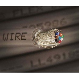 1 Reel of 30 M - Alpha Wire Multicore Industrial Cable, 0.14 mm², 7 Cores, 26 AWG, Screened, 30m, Grey Sheath