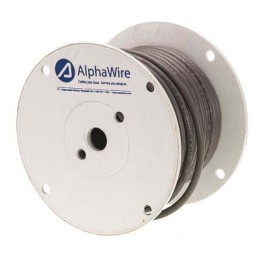 1 Reel of 30 M - Alpha Wire Multicore Industrial Cable, 0.14 mm², 7 Cores, 26 AWG, Screened, 30m, Grey Sheath