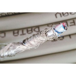 1 Reel of 30 M - Alpha Wire Multicore Industrial Cable, 0.38 mm², 2 Cores, 22 AWG, Screened, 30m, Grey Sheath