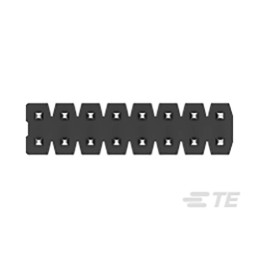 10 pcs - TE Connectivity AMPMODU Series Straight Through Hole Pin Header, 20 Contact(s), 2.0mm Pitch, 2 Row(s), Unshrouded