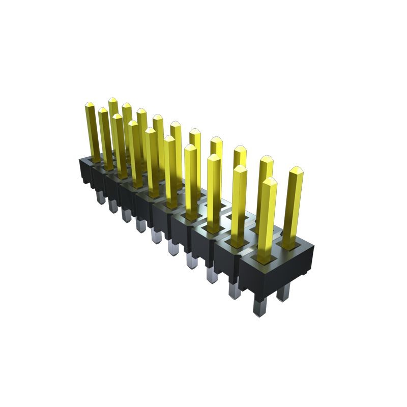 1 pcs - Samtec TSW Series Right Angle Pin Header, 50 Contact(s), 2.54mm Pitch, 1 Row(s), Unshrouded