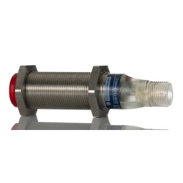 1 pcs - Telemecanique Sensors Retroreflective Photoelectric Sensor, Barrel Sensor, 1.4 m Detection Range