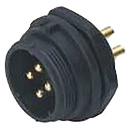 1 pcs - RS PRO Circular Connector, 3 Contacts, Panel Mount, Plug, Male, IP68