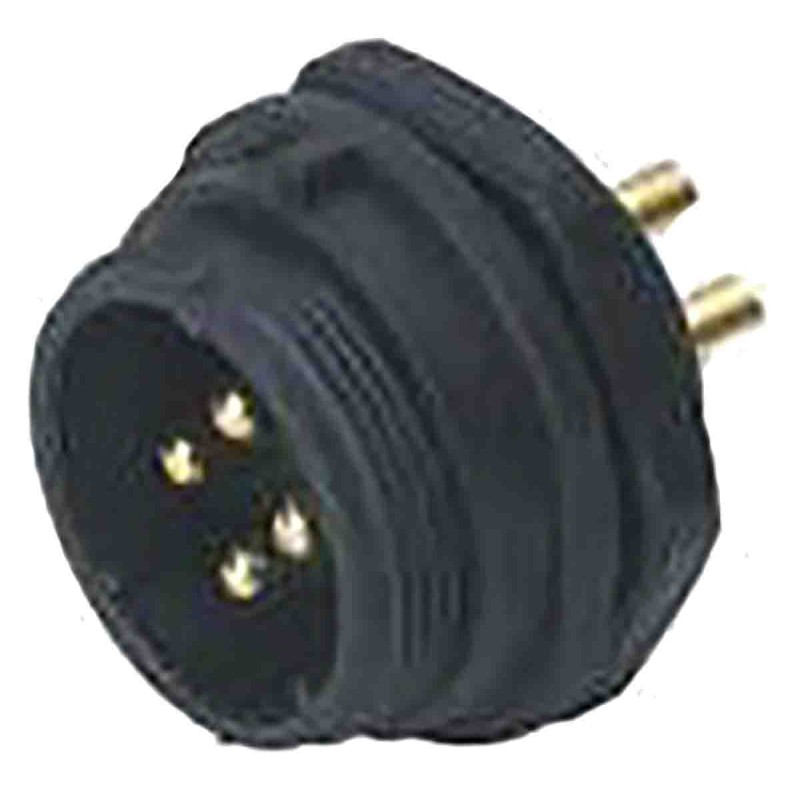 1 pcs - RS PRO Circular Connector, 3 Contacts, Panel Mount, Plug, Male, IP68