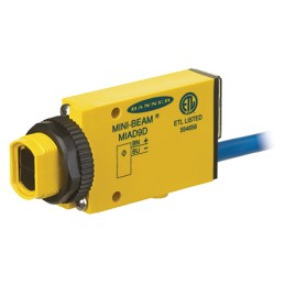 1 pcs - Banner Diffuse Photoelectric Sensor, Block Sensor, 380 mm Detection Range