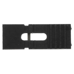 10 pcs - RS PRO Shorting Link Female Straight Black Closed Top, Handle Pull 2 Way 1 Row 2.54mm Pitch