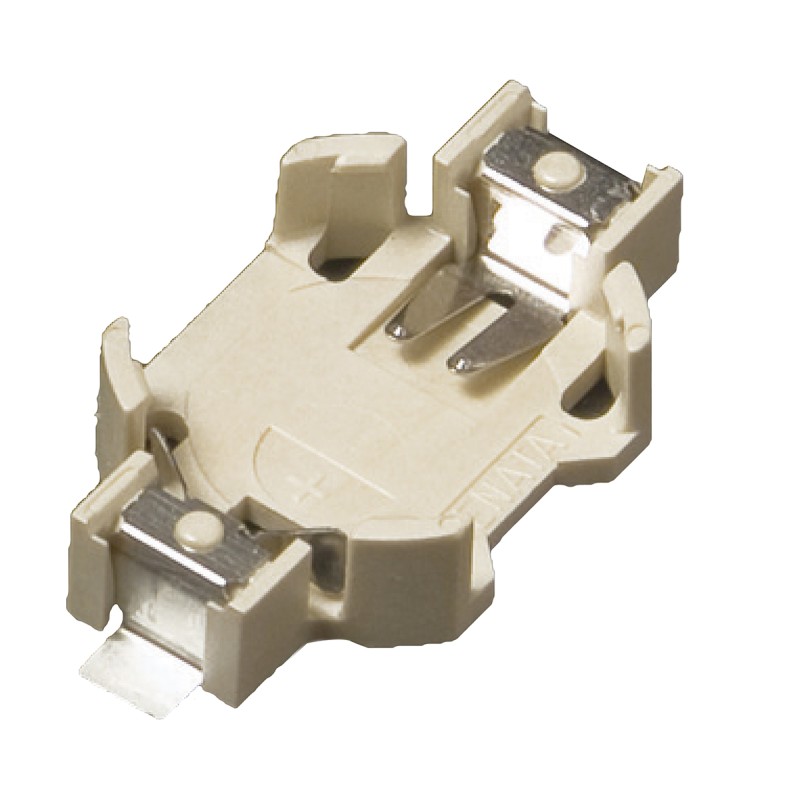 5 pcs - Takachi Electric Industrial Battery Holder, Button Contact