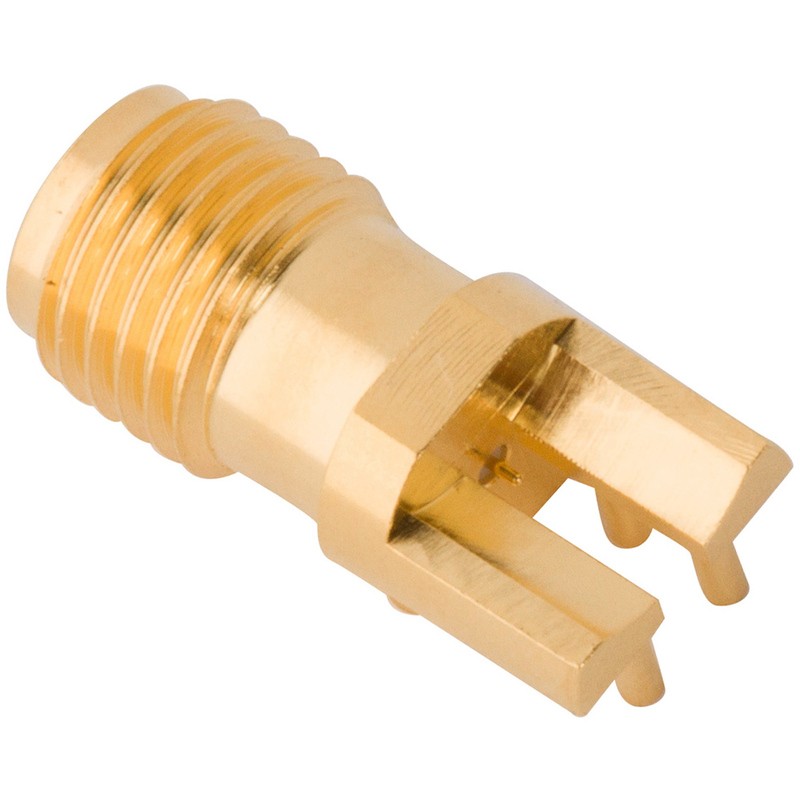 1 pcs - Amphenol RF 531-40188 Series, jack Cable Mount SMA Connector, 50Ω, Crimp Termination, Straight Body