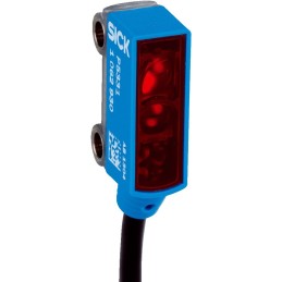 1 pcs - Sick Photoelectric Retro-Reflective Photoelectric Sensor, Rectangular Sensor, 1.2 m Detection Range
