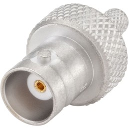 1 pcs - Rosenberger, jack Cable Mount BNC Connector, 50Ω, Crimp Termination, Straight Body